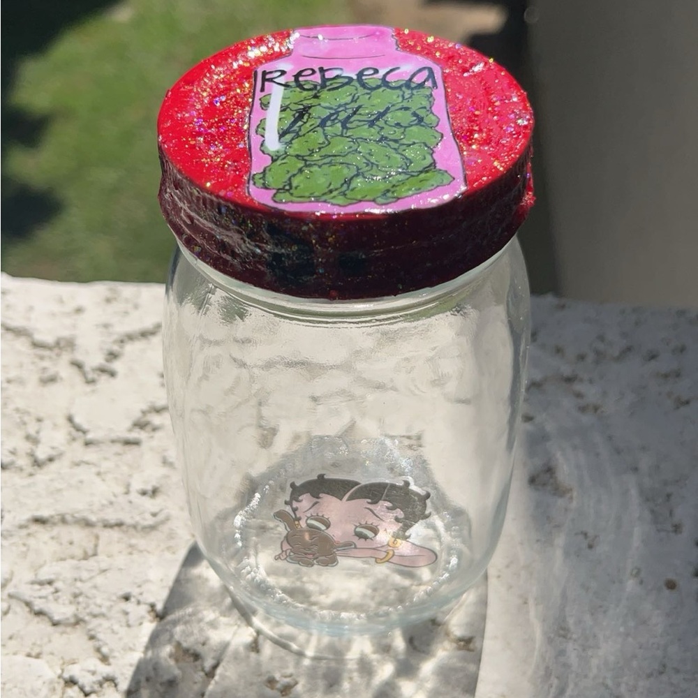 Y2K Betty boop stash jar